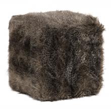  23474 - Uttermost Jayna Fur Ottoman